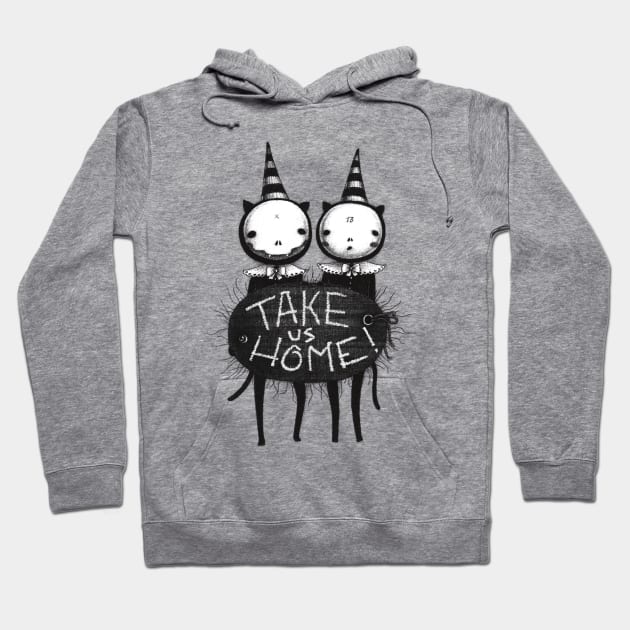 Take us home Hoodie by Lost Kittens